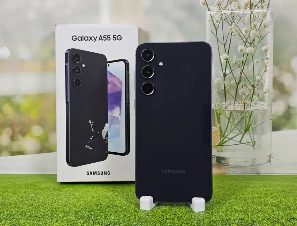 Samsung Galaxy A55 5G Ram 12/256GB mulus fullset Resmi SEIN