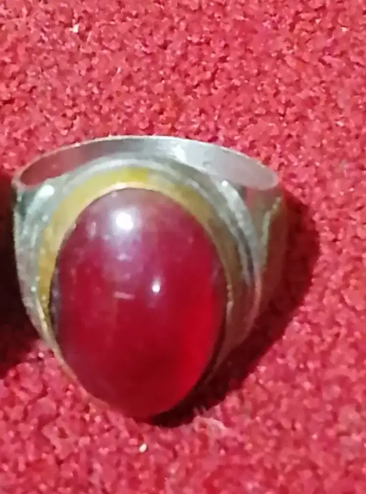 Batu akik red Baron
