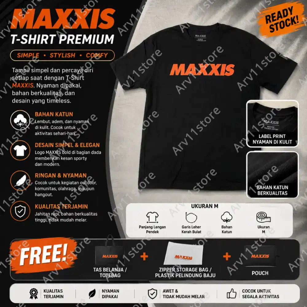 Maxxis - Nyaman Dipakai, Stylish Setiap Hari!
