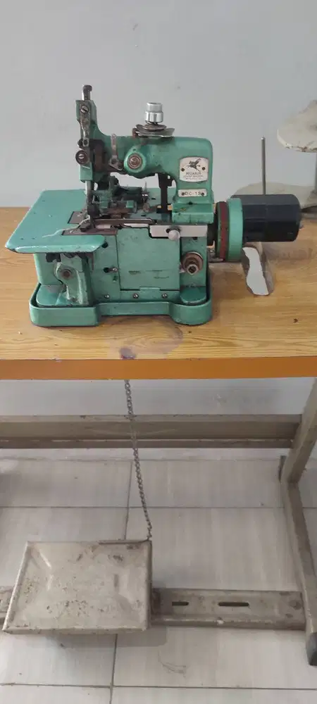 Mesin Obras Portable Pegasus DC-1S (3 Benang)