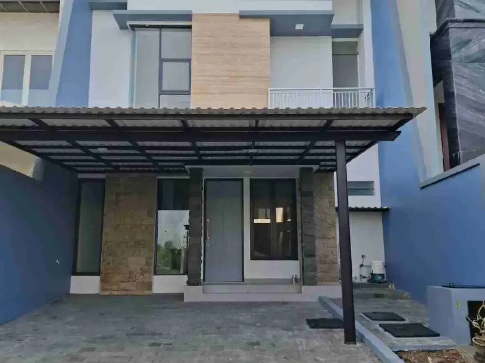 JUAL RUMAH SIAP HUNI PALM BEACH PAKUWON CITY SURABAYA
