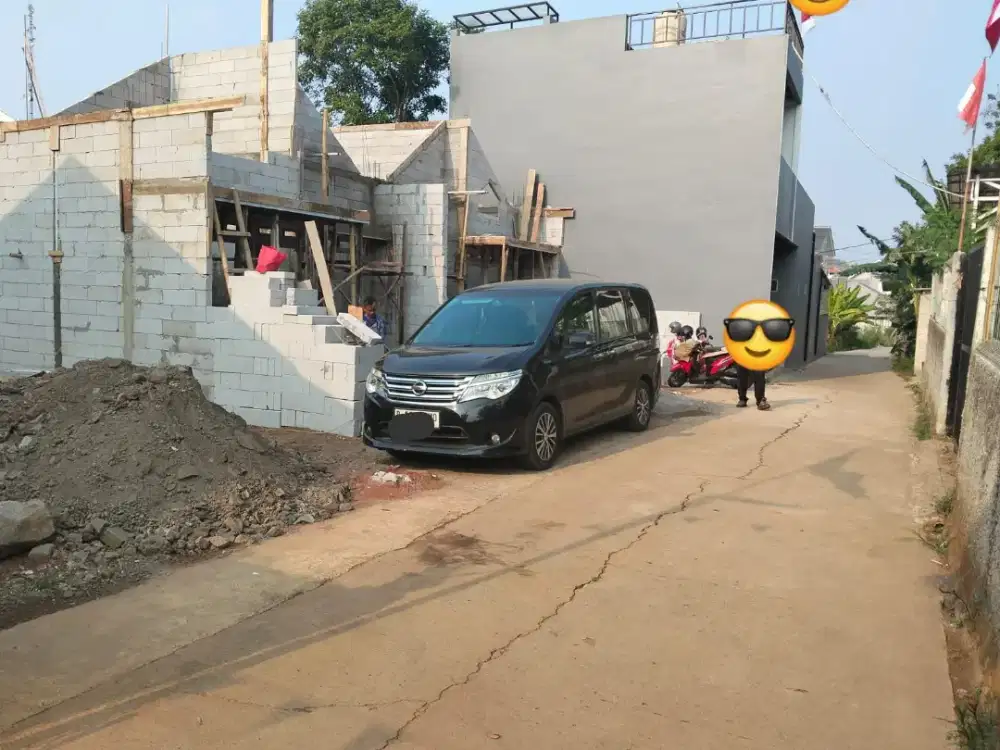 Tanah 100mt Jatiwarna Jatiluhur jln 2mobil