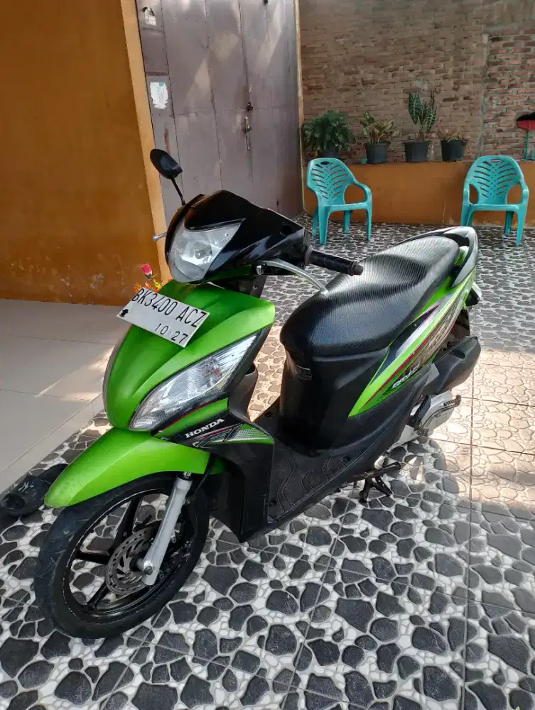 Honda spacy injeksi 2012 surat lengkap plat hidup mesin sehat
