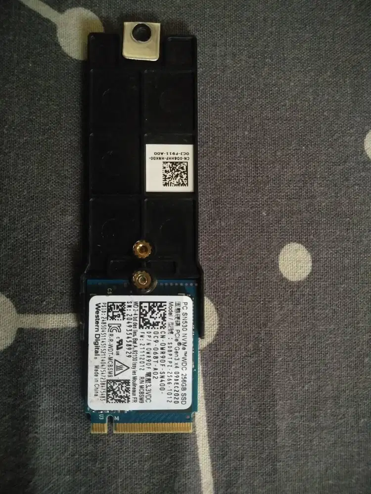 Dell 5420 WD 256GB NVMe M.2 SSD