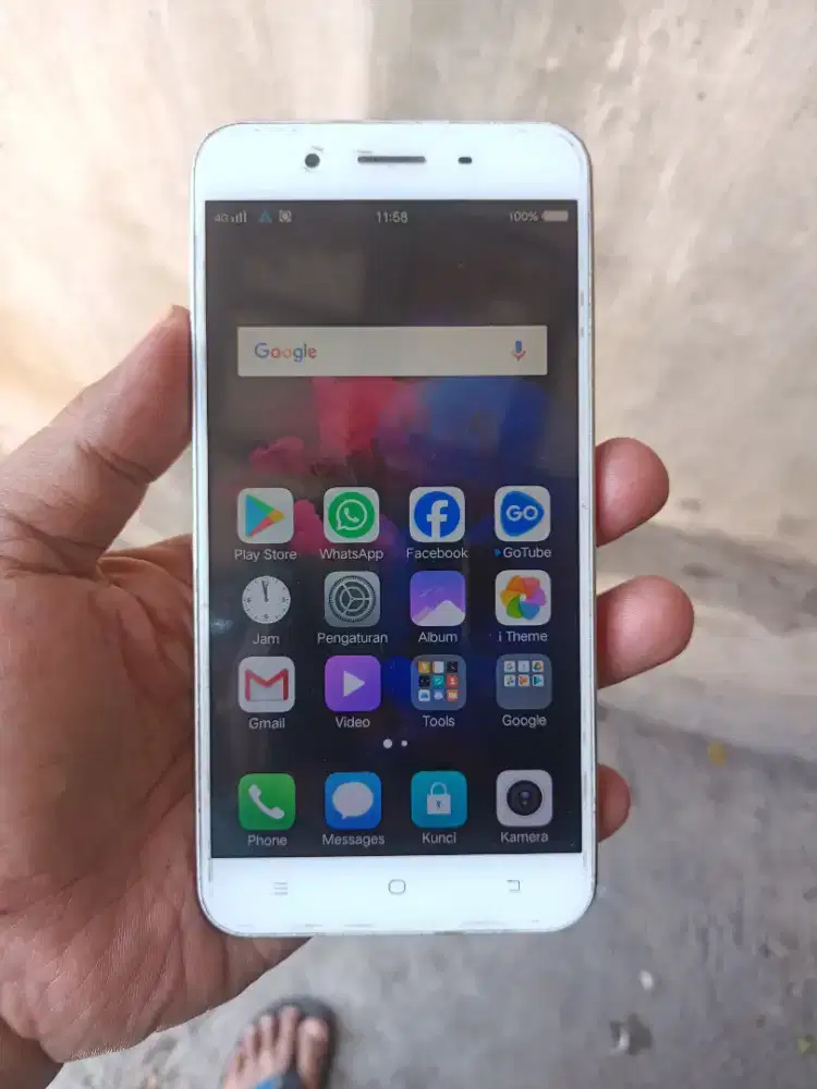 Vivo y66 ram 4gb rom 64gb sinyal 4g normal