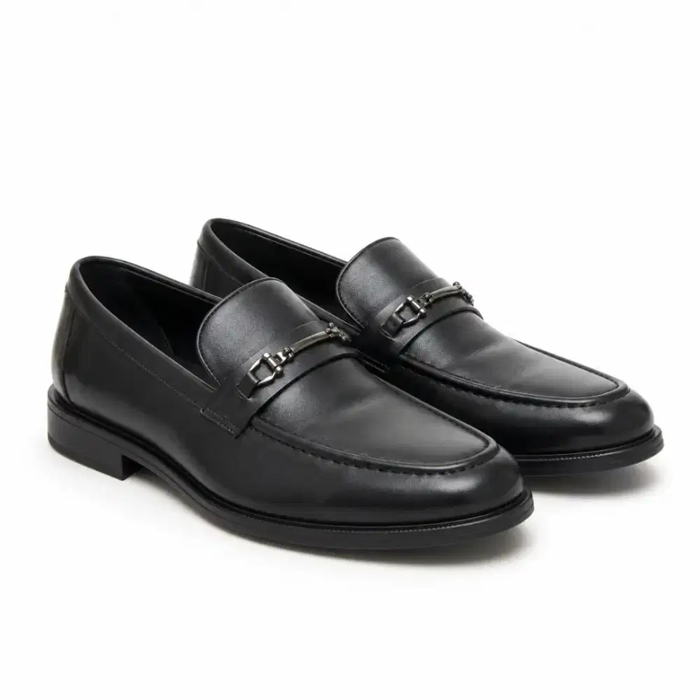 Rockport Men's Asher Loafers Black Original – Payless