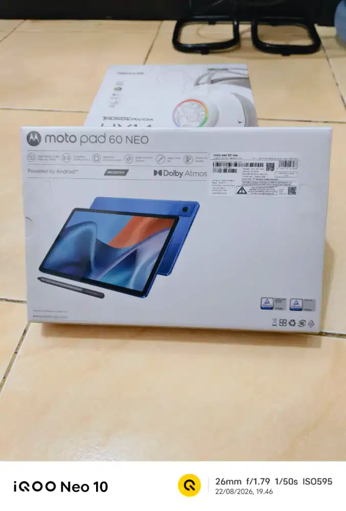 BARU 100% | Motopad 60 Neo RAM 8/128GB | Free StylusPen | GaransiResmi
