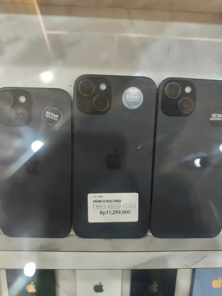 IOHONE 15 PLUS 128 RESMI BLACK