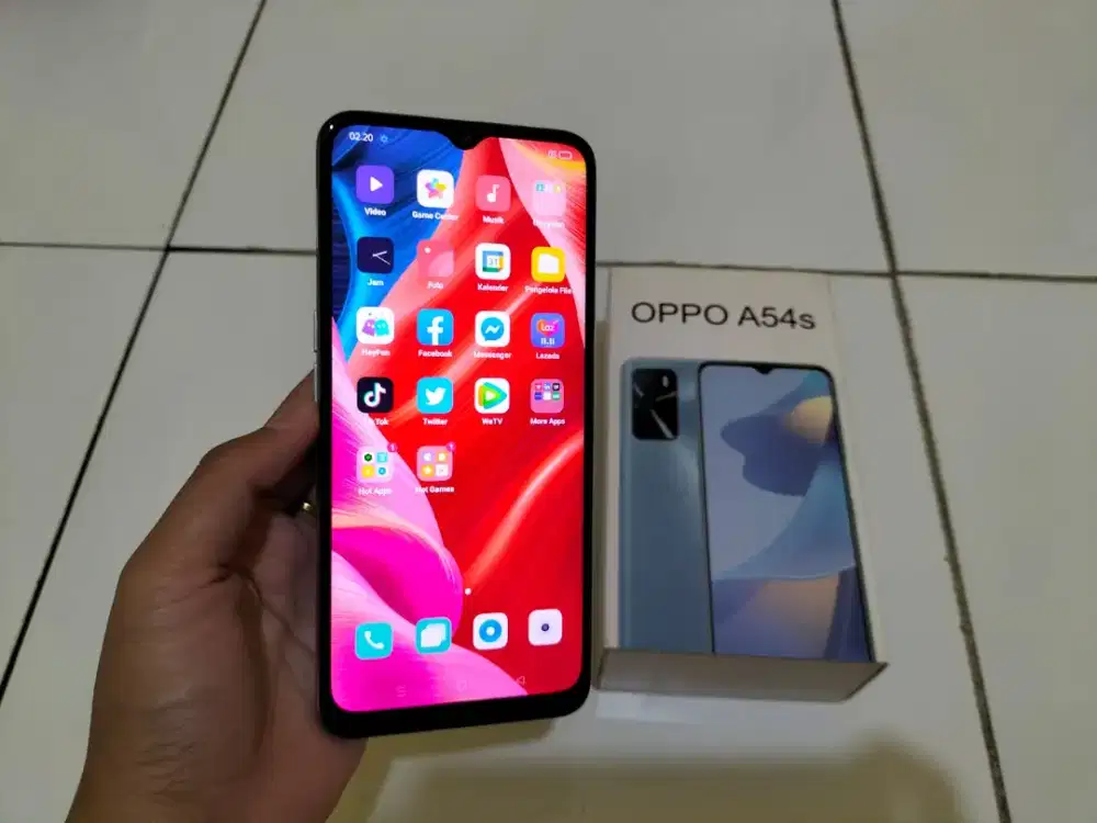 BU OPPO A54s RAM 6GB / 128GB 4G LTE Duos 6.52in Fingerprint no minus