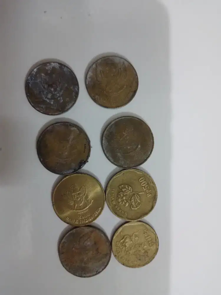 Uang koin kuno 500