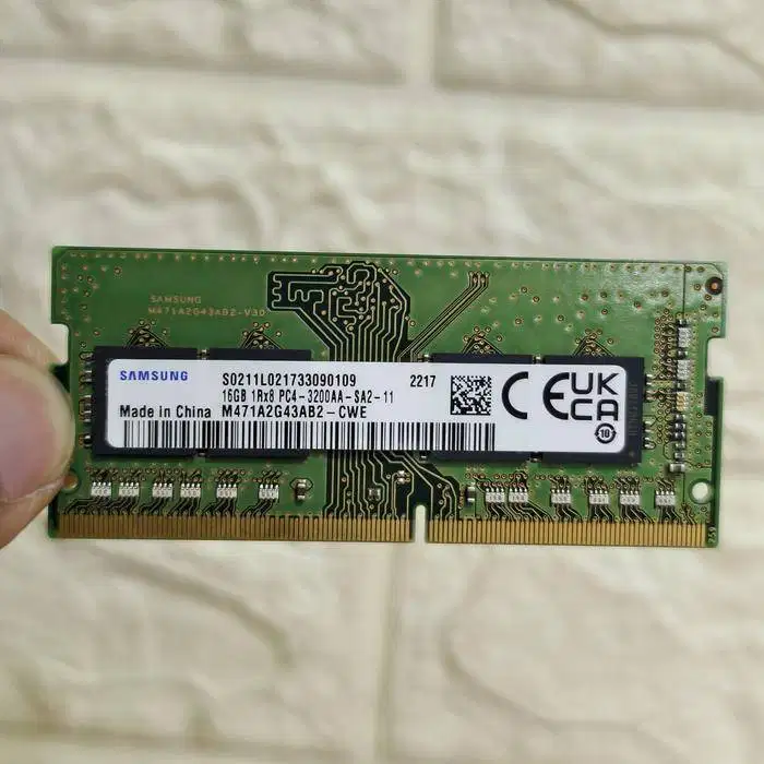 MEMORY RAM 16GB DDR4 SAMSUNG