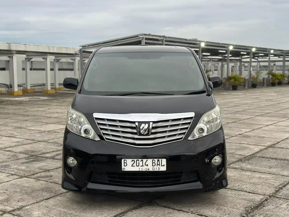 Alphard S alles audioless welcab z 2011 pakai 2012 non vellfire zg