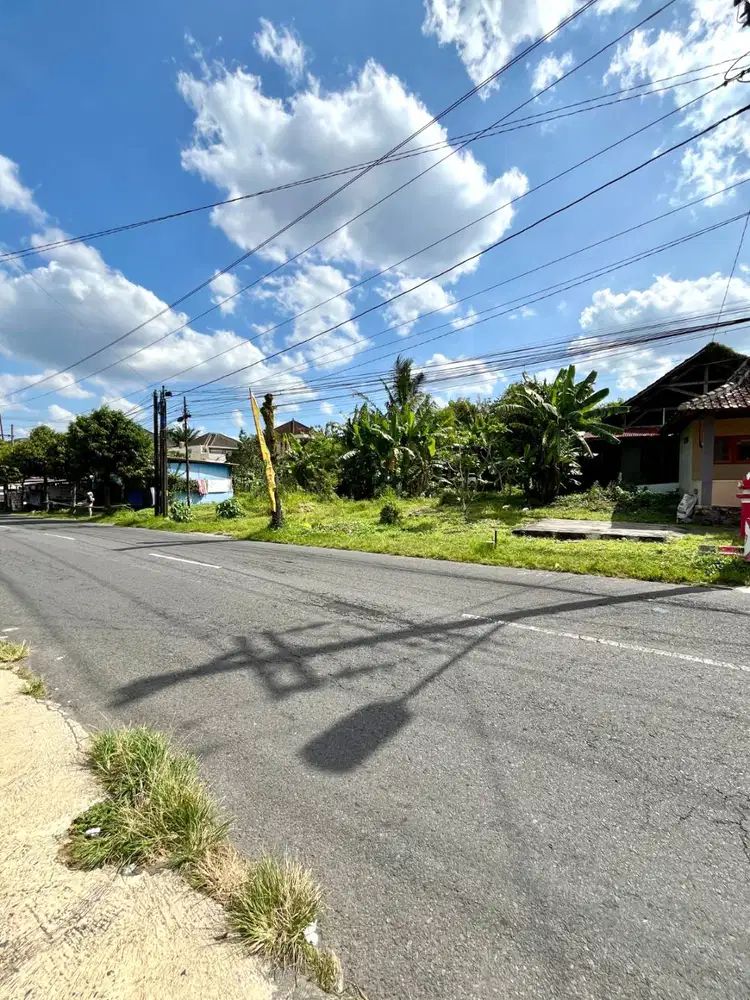 Tanah Strategis di Tepi Jalan Palagan Tentara Pelajar Km 10