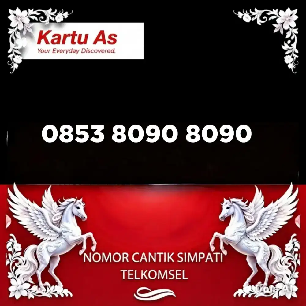 Nomor cantik Telkomsel kartu as super