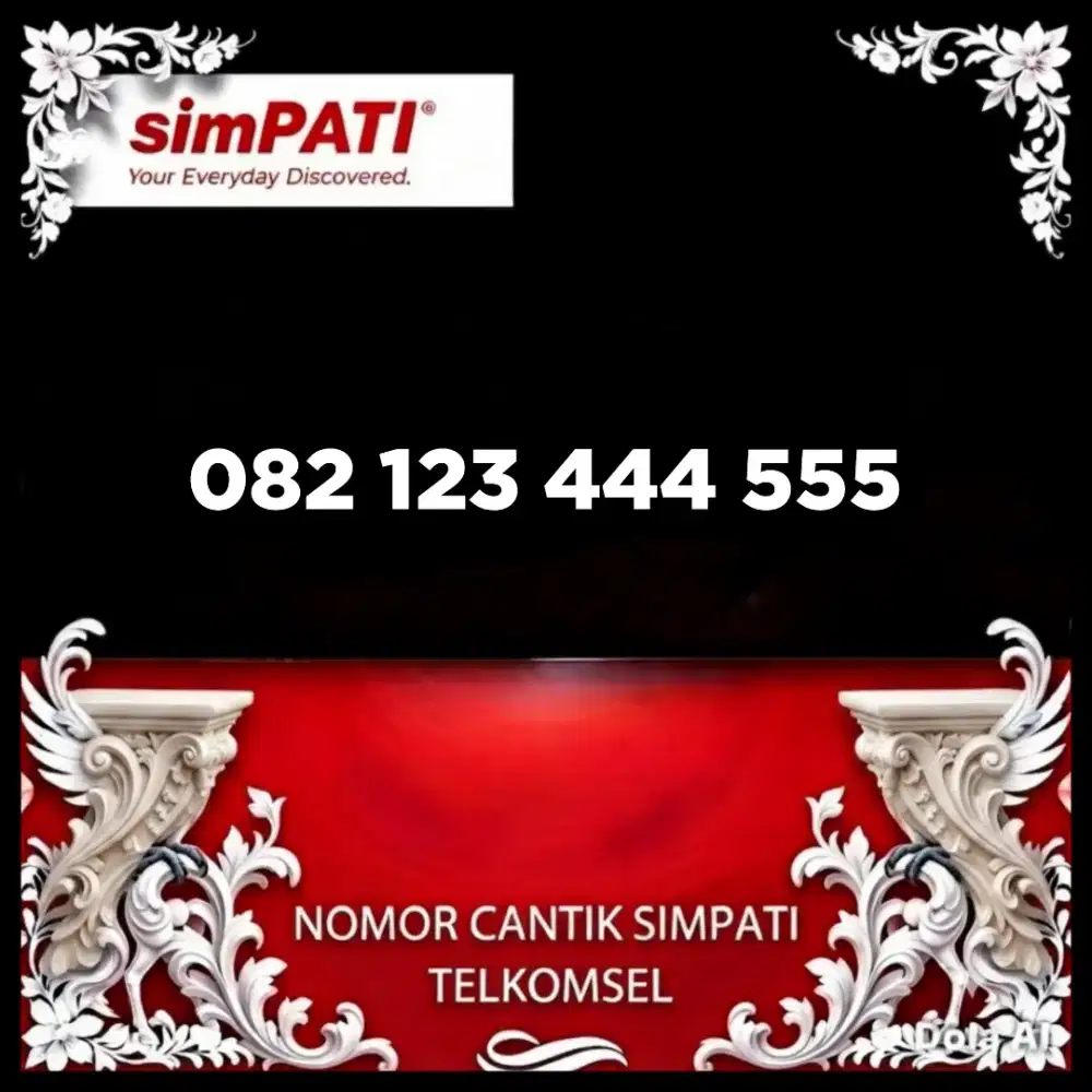 Nomor cantik simpati Telkomsel super