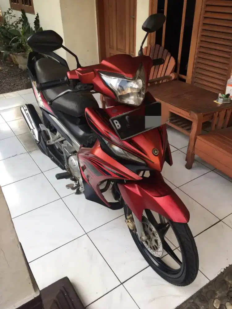 Dijual new jupiter MX non kopling 2011 lengkap segel Joss alusss