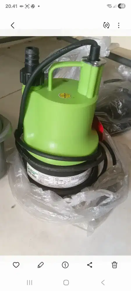 Mesin air kolam