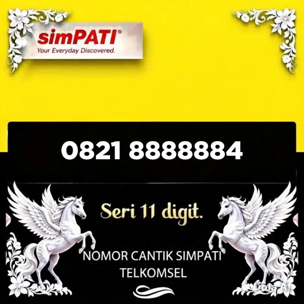 Nomor cantik simpati Telkomsel super