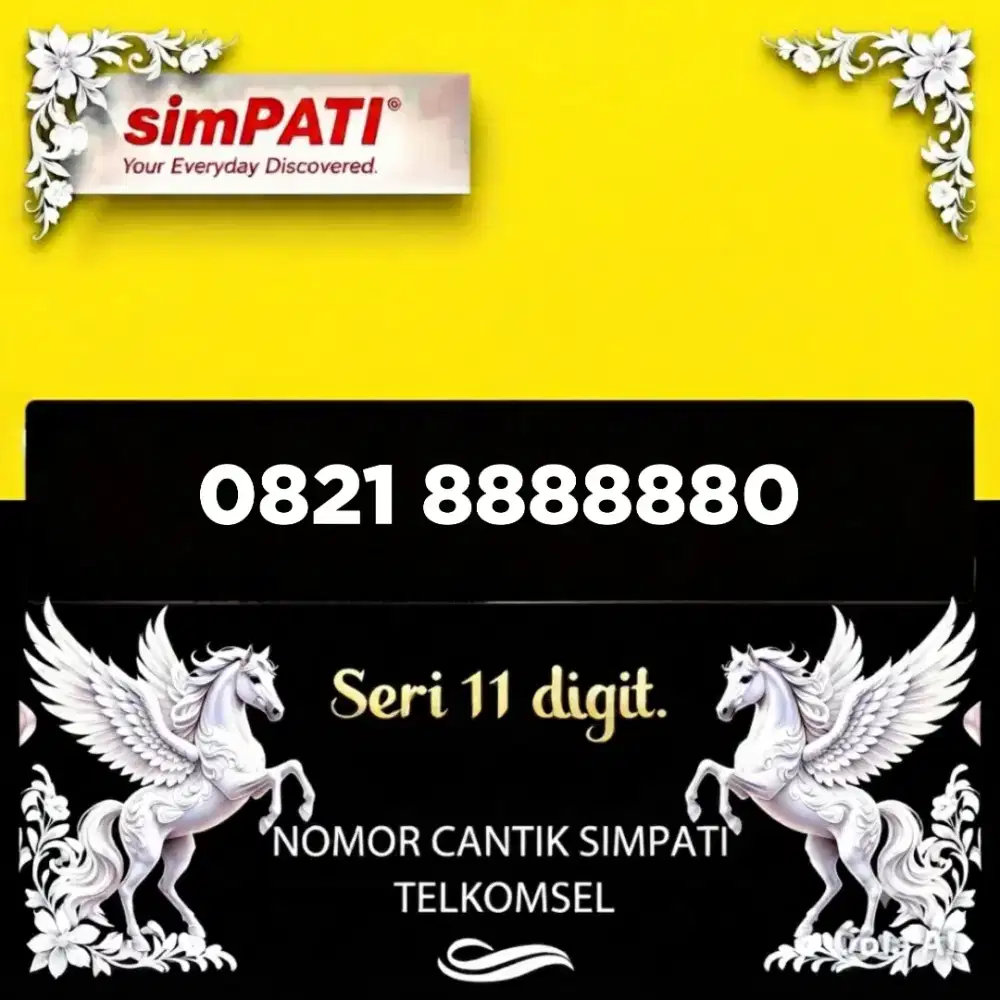 Nomor cantik simpati Telkomsel super