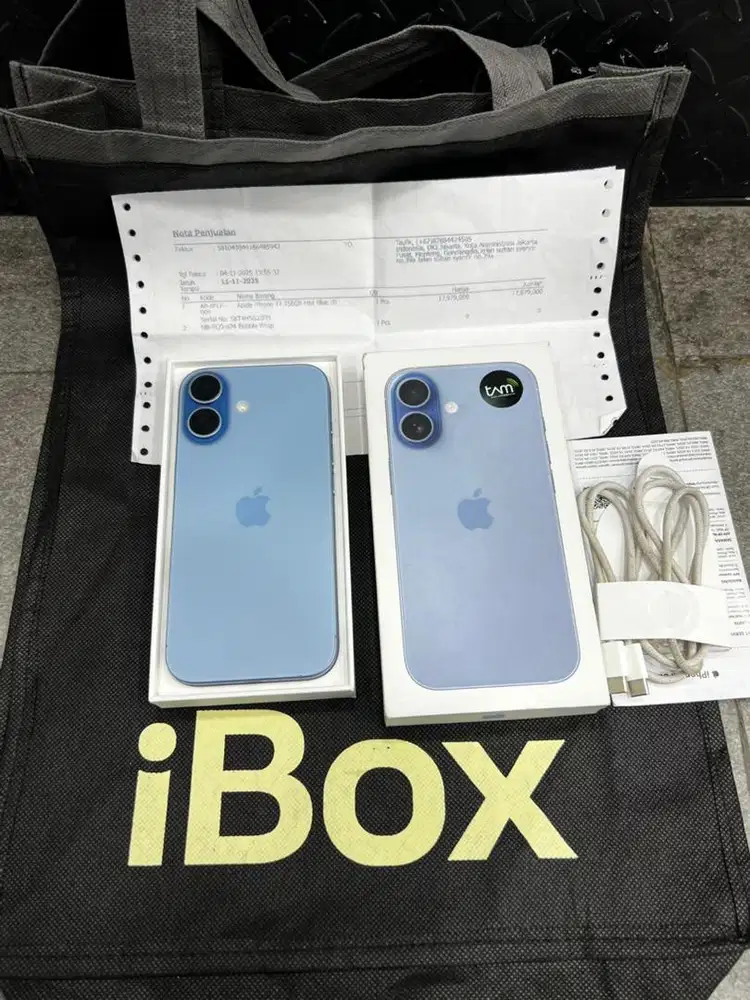 IPHONE 17 BASIC 256 BH 100 IBOX GARANSI NOVEMBER 2027