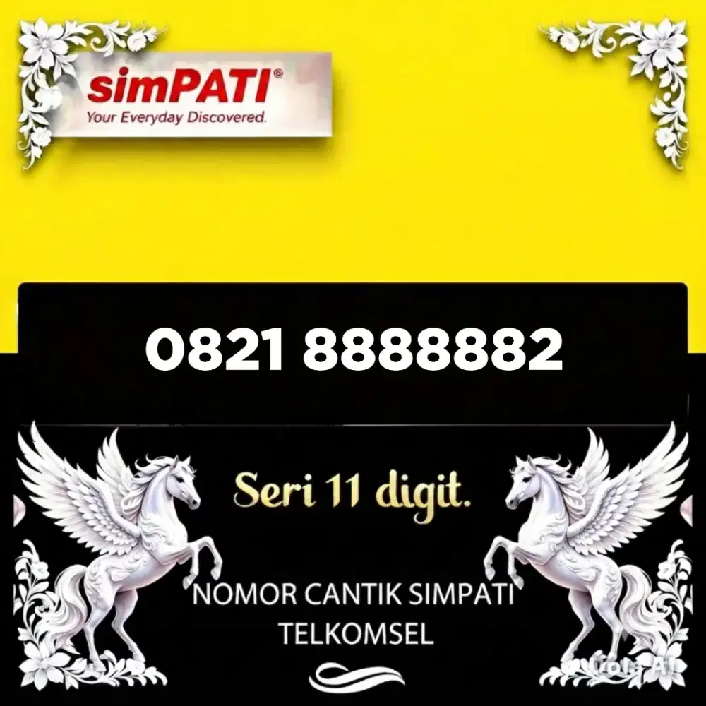 Nomor cantik simpati Telkomsel super