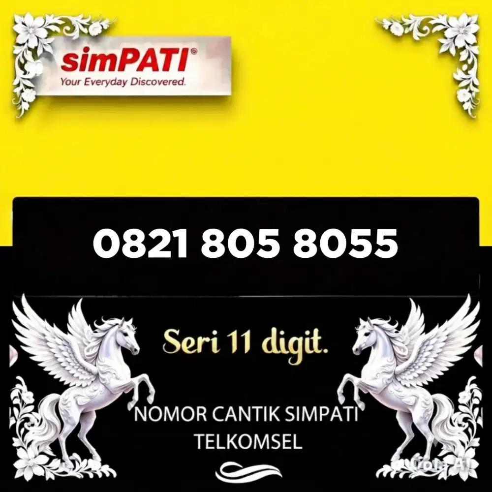 Nomor cantik simpati Telkomsel super