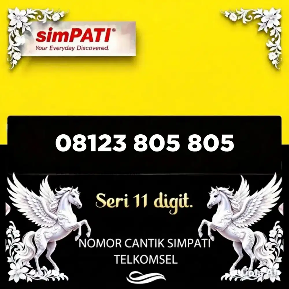 Nomor cantik simpati Telkomsel super
