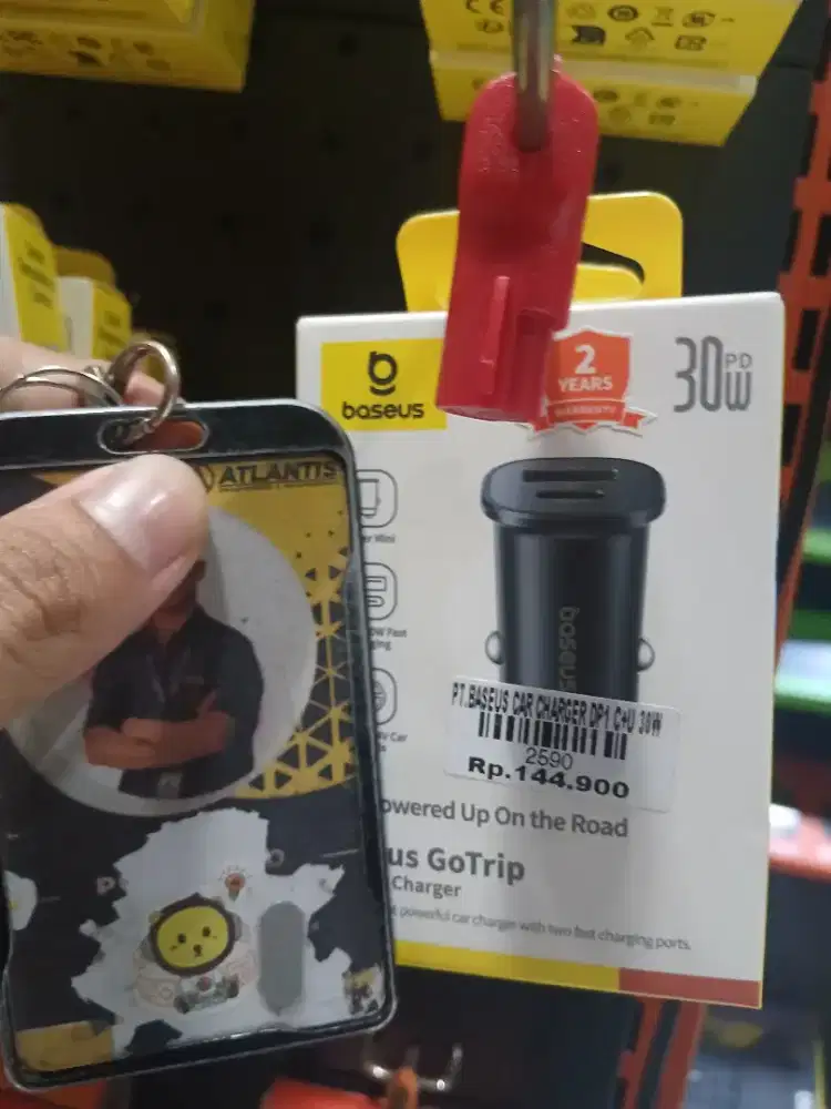 BASEUS CAR CHARGER DP1 C+U 30W
ATLANTIS DAHSYAT