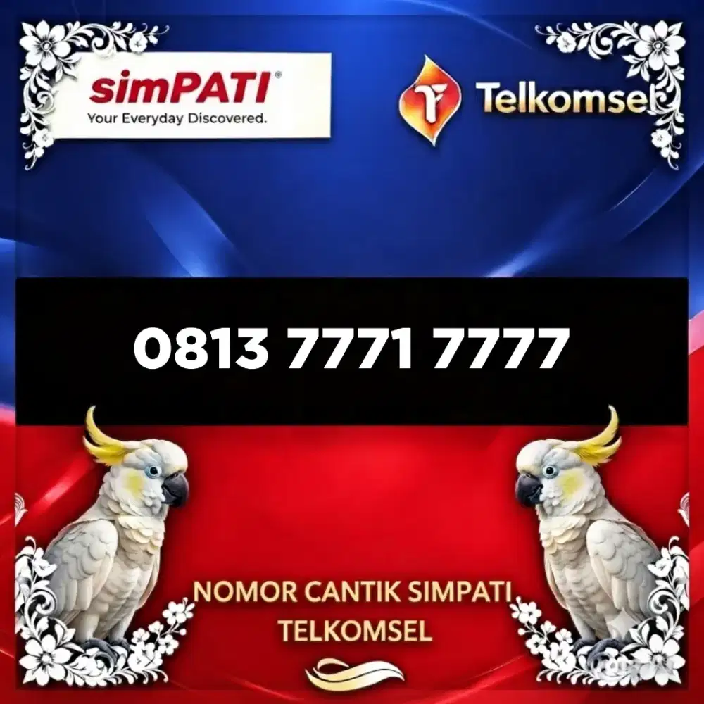 Nomor cantik simpati Telkomsel super