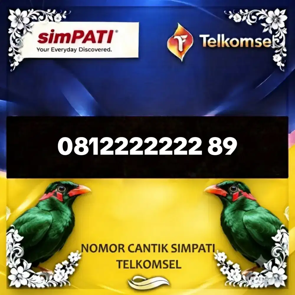 Nomor cantik simpati Telkomsel super
