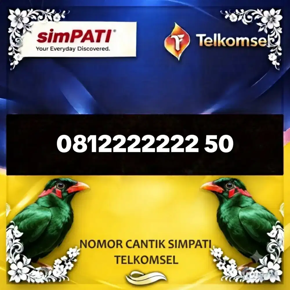 Nomor cantik simpati Telkomsel super