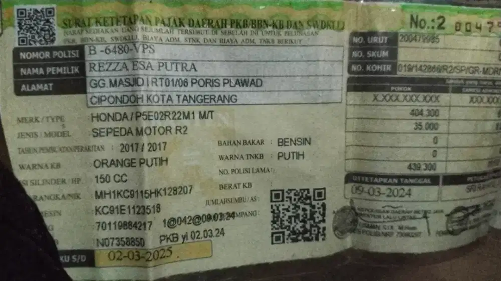cbr 150 harga nego