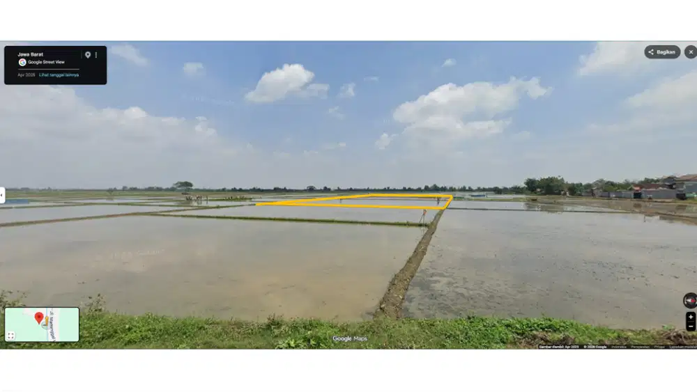 Tanah Sawah Produktif Karawang