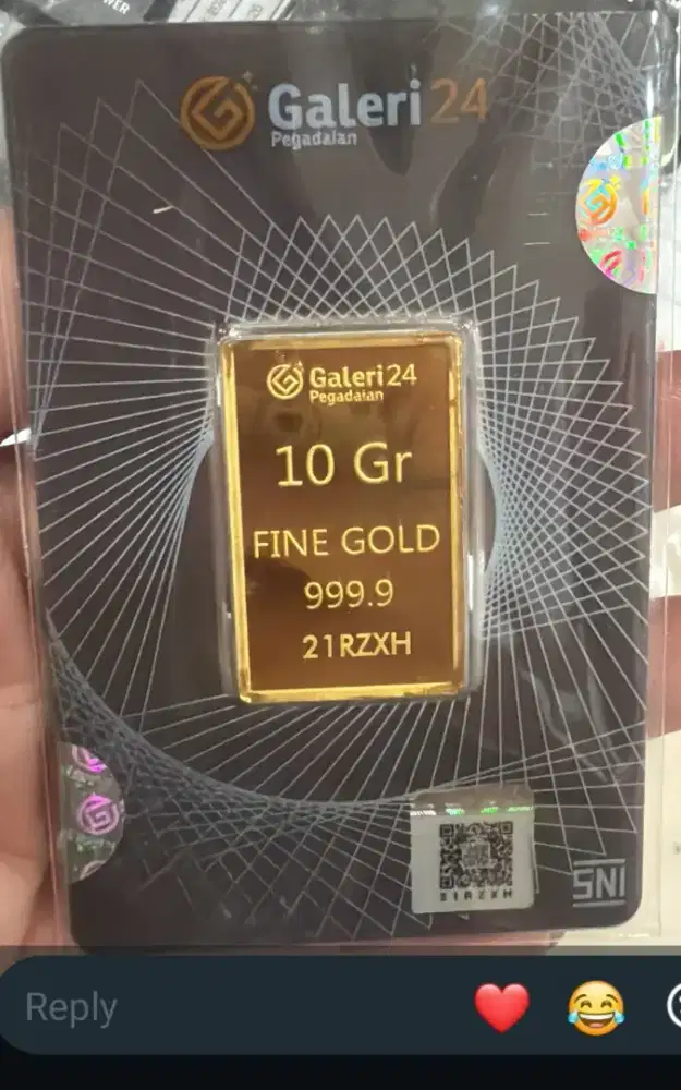 Logam mulia 10gram g24