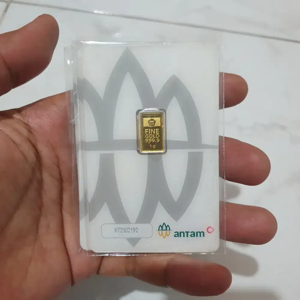 Emas Logam Mulia Antam 1 gram 2022 Surabaya Sidoarjo Gresik