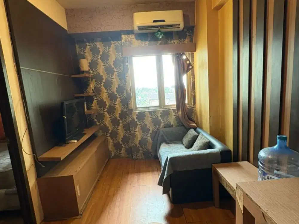 Full furnished hanya 198jt saja 2 bedroom SHM metro suites view pool lantai 6, nego!