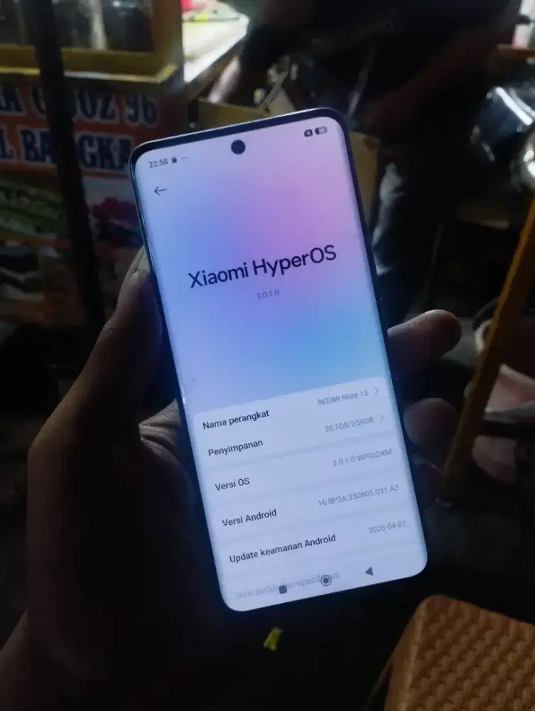 XIIAAOOMI REDMI NOTE 15 4G 8+8/256 SANGAT BAGUS SEKALI DAN PERFECT
