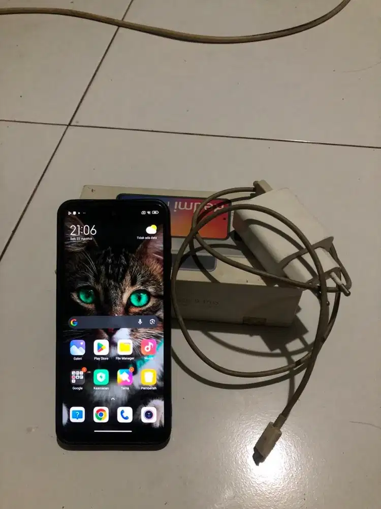 Redmi note 9 pro 6/64 fullset casan ori