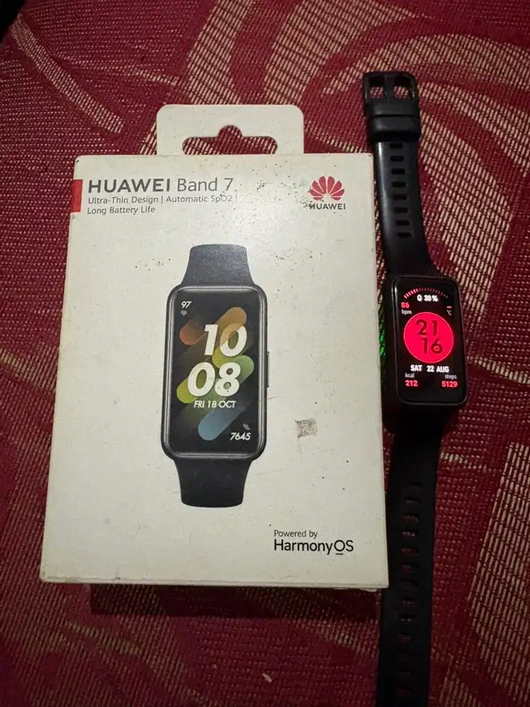 Huawei band 7 second