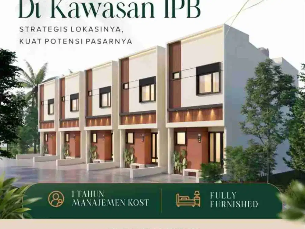 Cluster Rumah kost dekat kampus IPB BOGOR