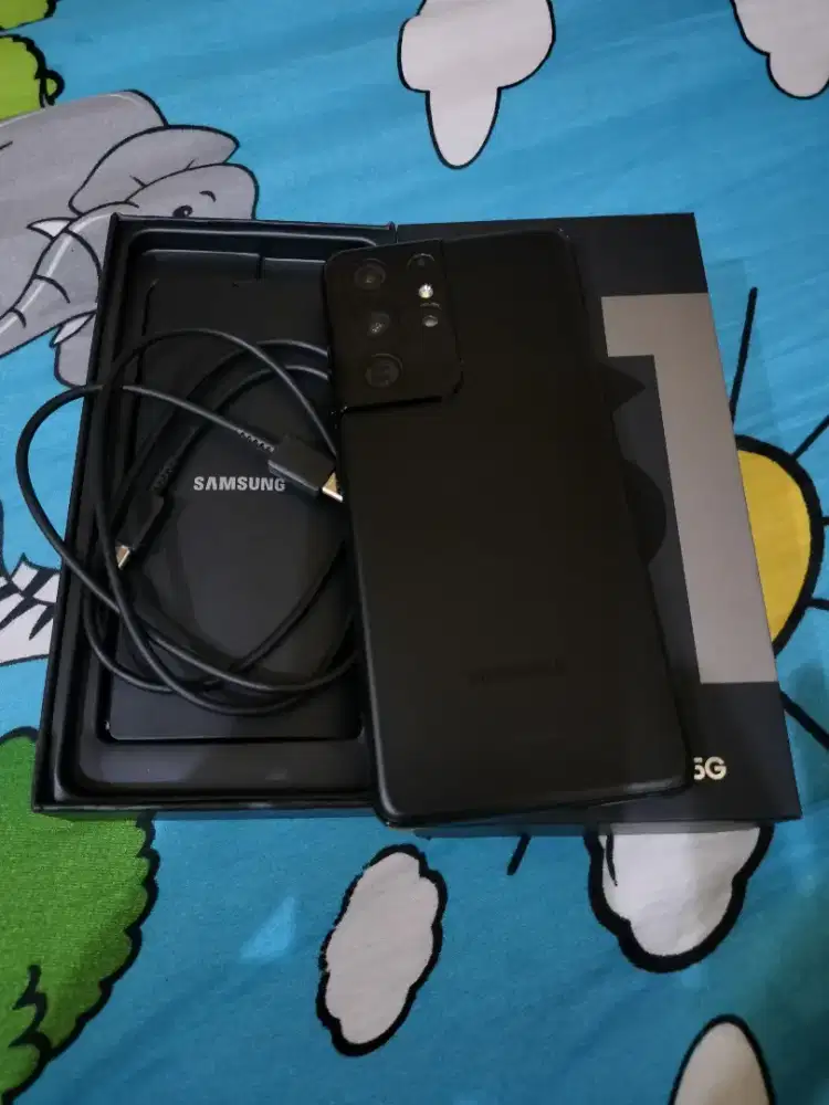 samsung s21 ultra 5G, ram 12/256Gb, fullset ori sein