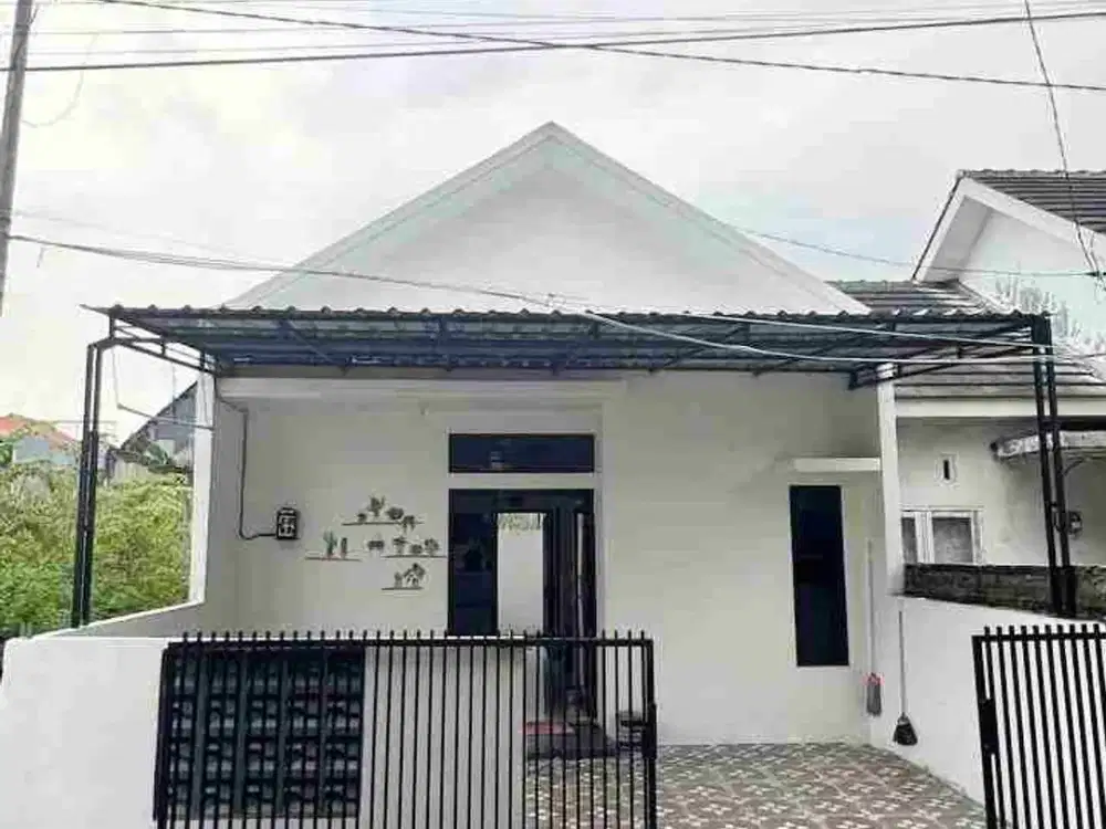Rumah Baru Ready Siap Huni Free Canopy + Pagar di Benowo Surabaya Dekat Tol Surabaya Gresik & Tol Romokalisari dan Dekat Gelora Bung Tomo