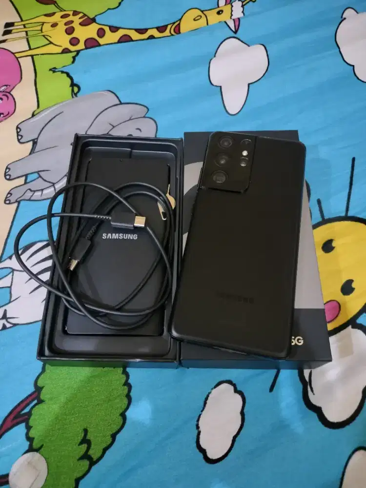 samsung s21 ultra 5G, ram 12/256Gb, fullset ori sein