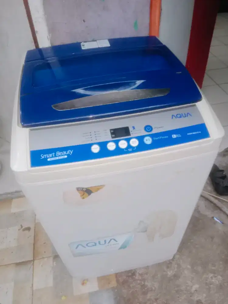 MESIN CUCI 1 TABUNG OTOMATIS MERK AQUA 8KG