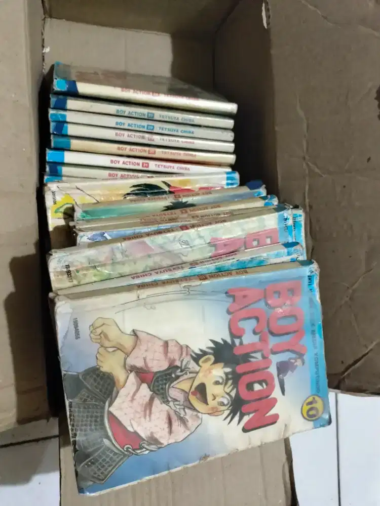 Komik legendaris Boy Action 1-34 tamat