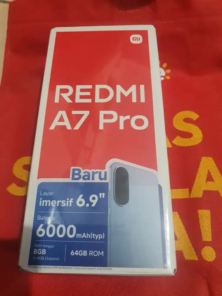 Redmi A7 pro 4/128 garansi resmi 15 bulan no repack