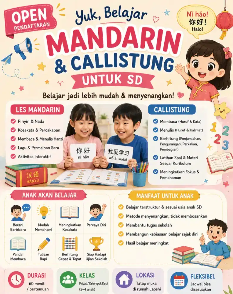 Les Mandarin dan Callistung