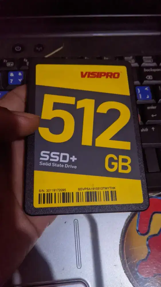 SSD 512gb health sentinel 100persen