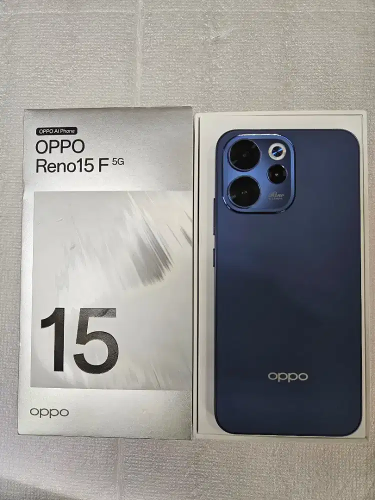OPPO RENO 15F 5G 8/256GB pemakaian 1bln