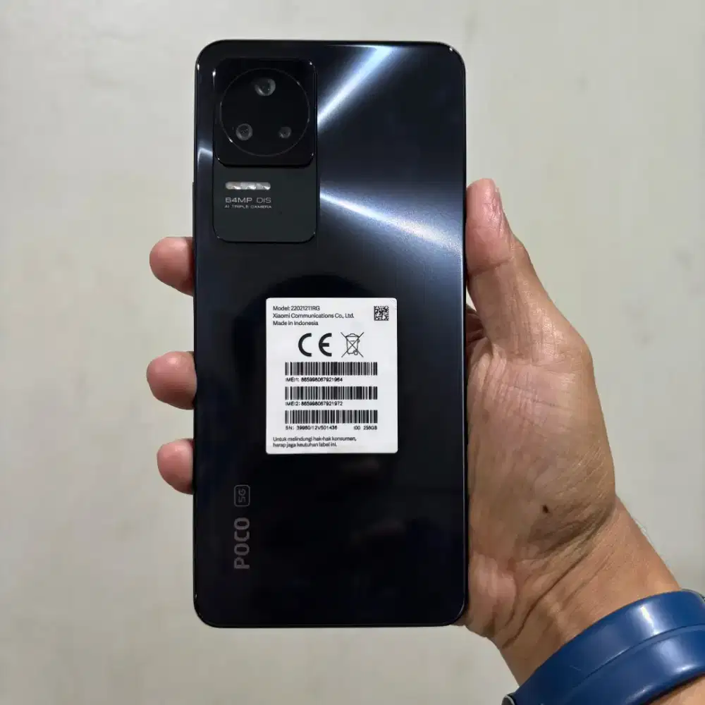 Poco F4 5G ram 8/256GB lengkap